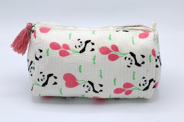 Pink Panda Pouch