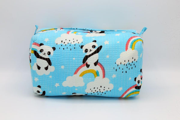 Blue Panda Pouch