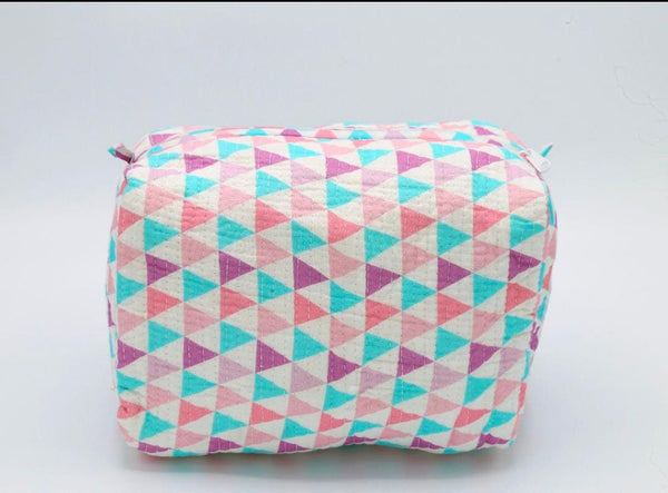 Pink Triangle Pouch (Set of Three)