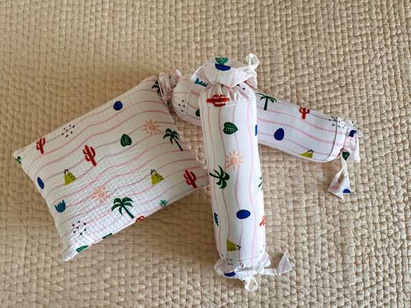 Dino Daze Pillow & Bolsters Set